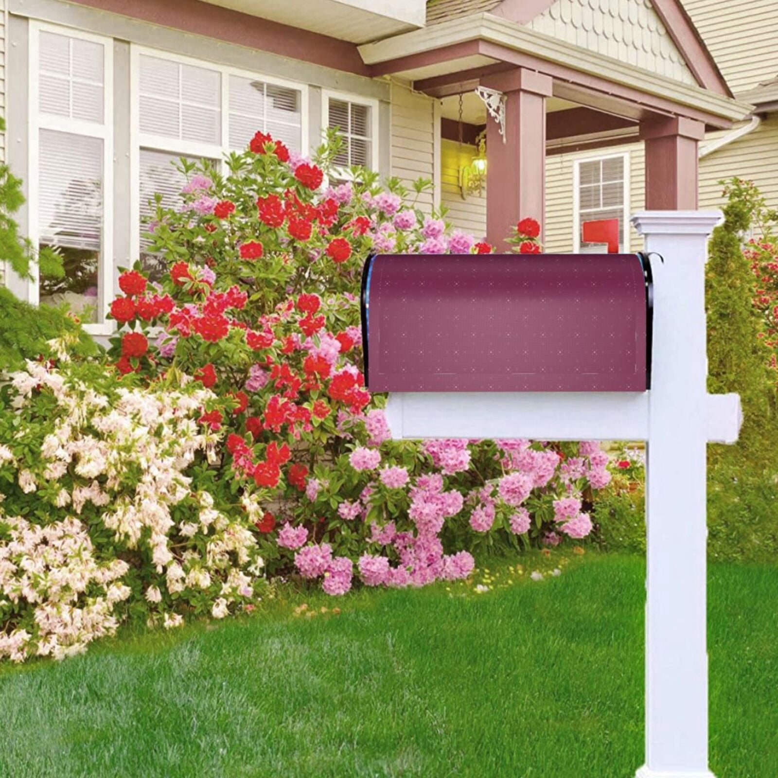 Kdxio Magnetic Mailbox Cover 21x18 in Mailbox Cover Outdoor Decoration Holiday Mailbox Covers for Home Garden Yard-21x18 in