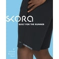 thumbnail image 3 of Skora Mens Shorts Running Athletic Gym 2-1 Lined and Unlined Shorts 5" 7" and 9" Inseams, 3 of 8