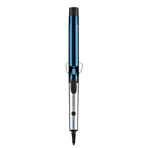 BaBylissPRO Nano Titanium 1 1/4" Extended Barrel Curling Iron, Blue, 1 Count