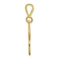 thumbnail image 2 of 14K Yellow Gold Charm Pendant Themed 28 mm 14-17 Initial P, 2 of 3