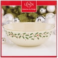 thumbnail image 2 of Lenox Holiday Large Bowl,Ivory, 2 of 5