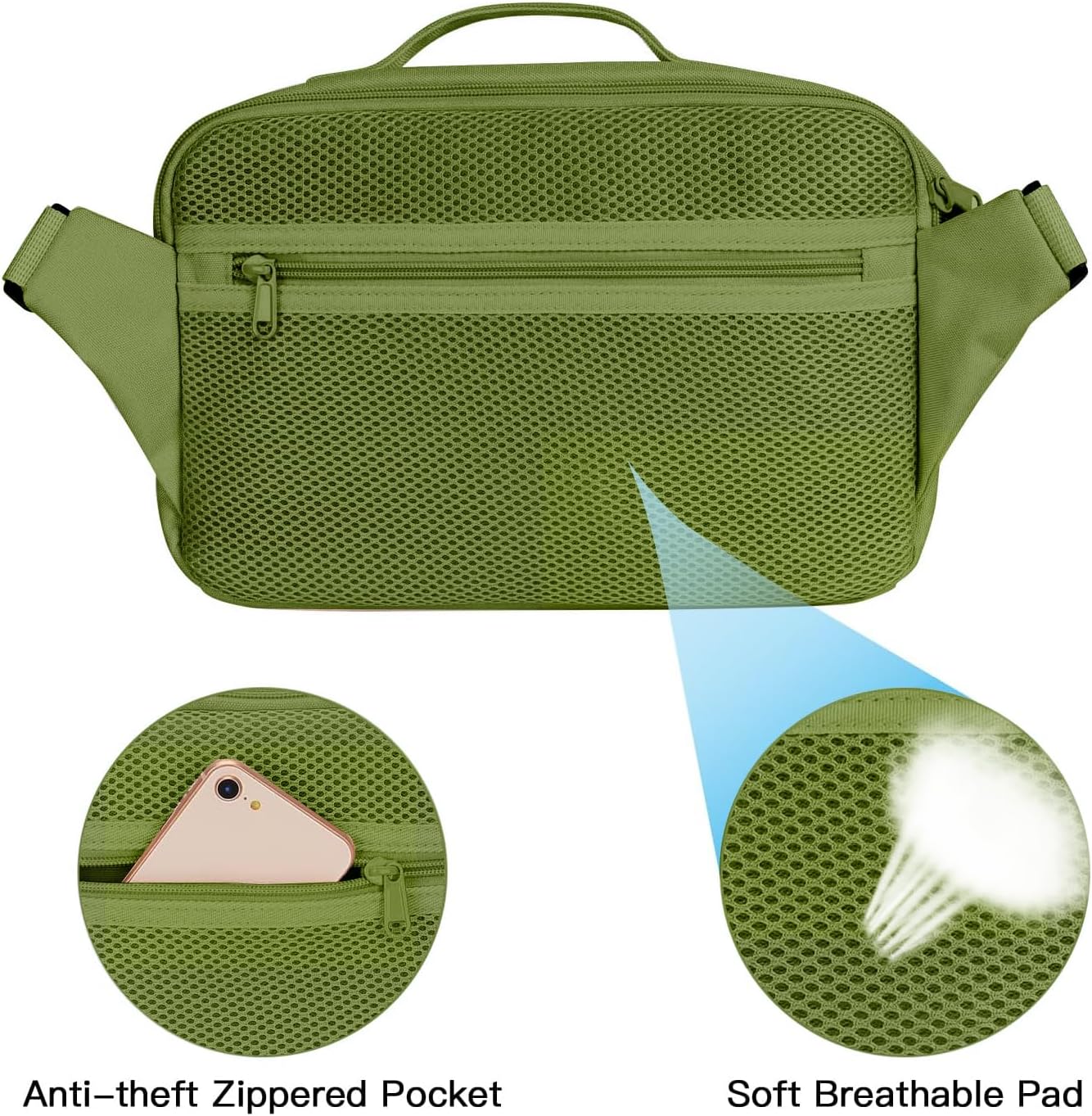 MOSISO Camera Shoulder Bag Case Crossbody Sling Purse, DSLR/SLR/Mirrorless Compact Padded Photography Handbag with Rain Cover Compatible with Canon/Nikon/Sony Cameras and Lenses