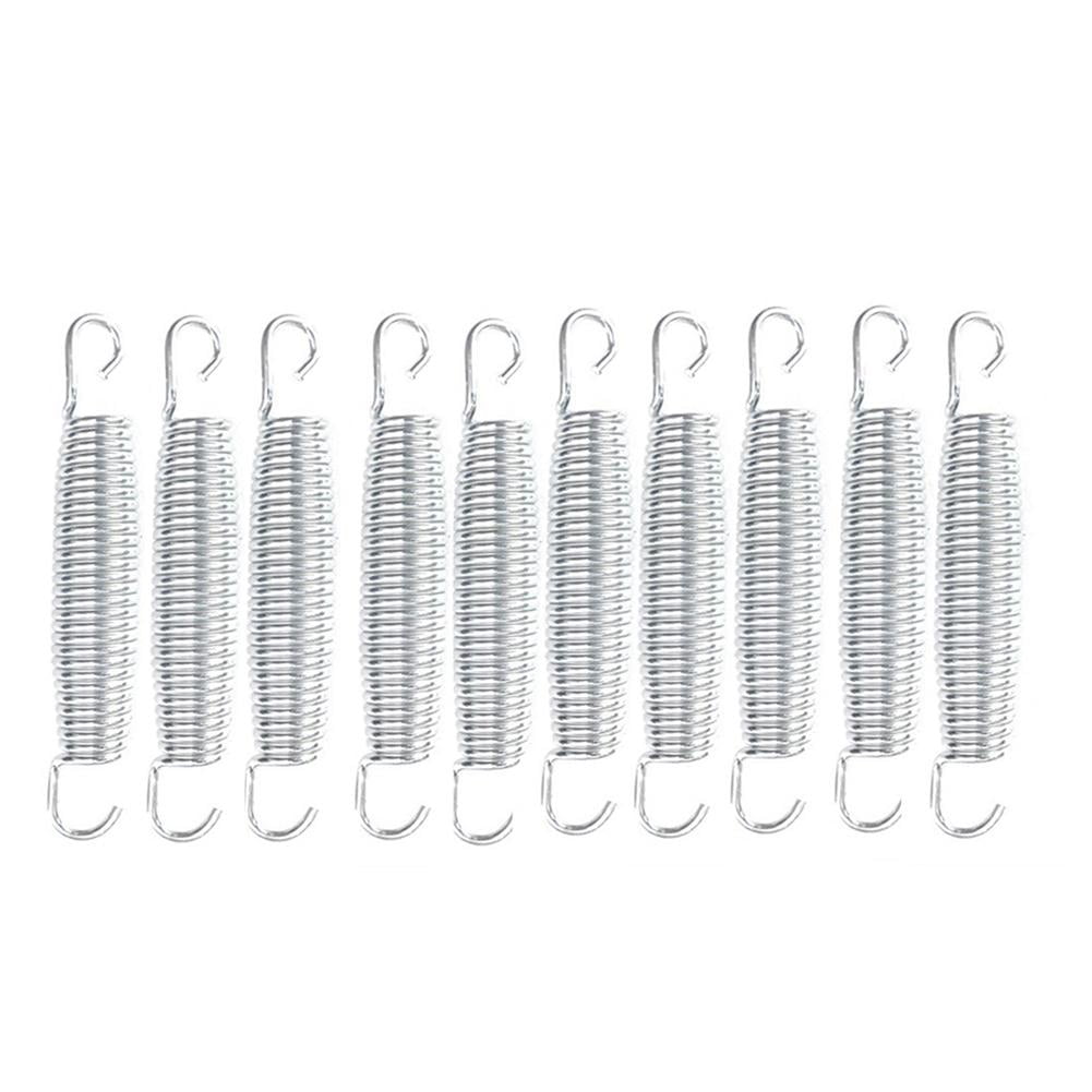 ankishi 10PCS Trampoline Springs Heavy Duty Galvanized Steel Springs Replacement Kit