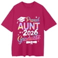 thumbnail image 4 of MEICHEN Graduation Gifts for Her: Women's Leisure Fashion Graduation Season Printed Short Sleeve Tshirts Womens Spring Summer Tops, 4 of 4