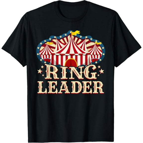 100% Cotton for Both Men and WomenRingleader - Vintage Circus Themed Birthday Party T-Shirt