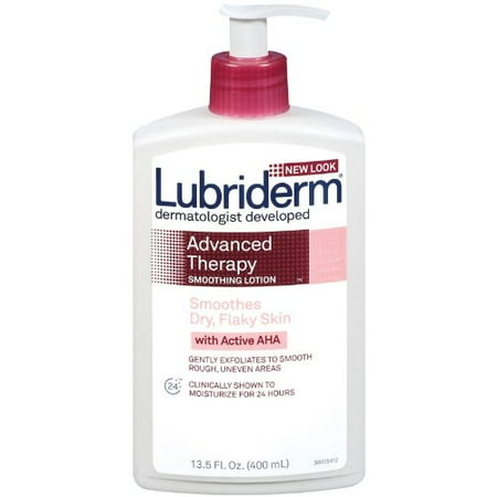 Lubriderm Advanced Therapy Triple Smoothing Body Lotion, 13.5 Fl. Oz.