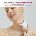 thumbnail image 4 of Wrongduck Red Light Therapy Device for Face and Neck, 3 in 1 Facial Sculpting Massager with Vibration and Thermal Function, Portable Beauty Lift Tool (White), 4 of 10