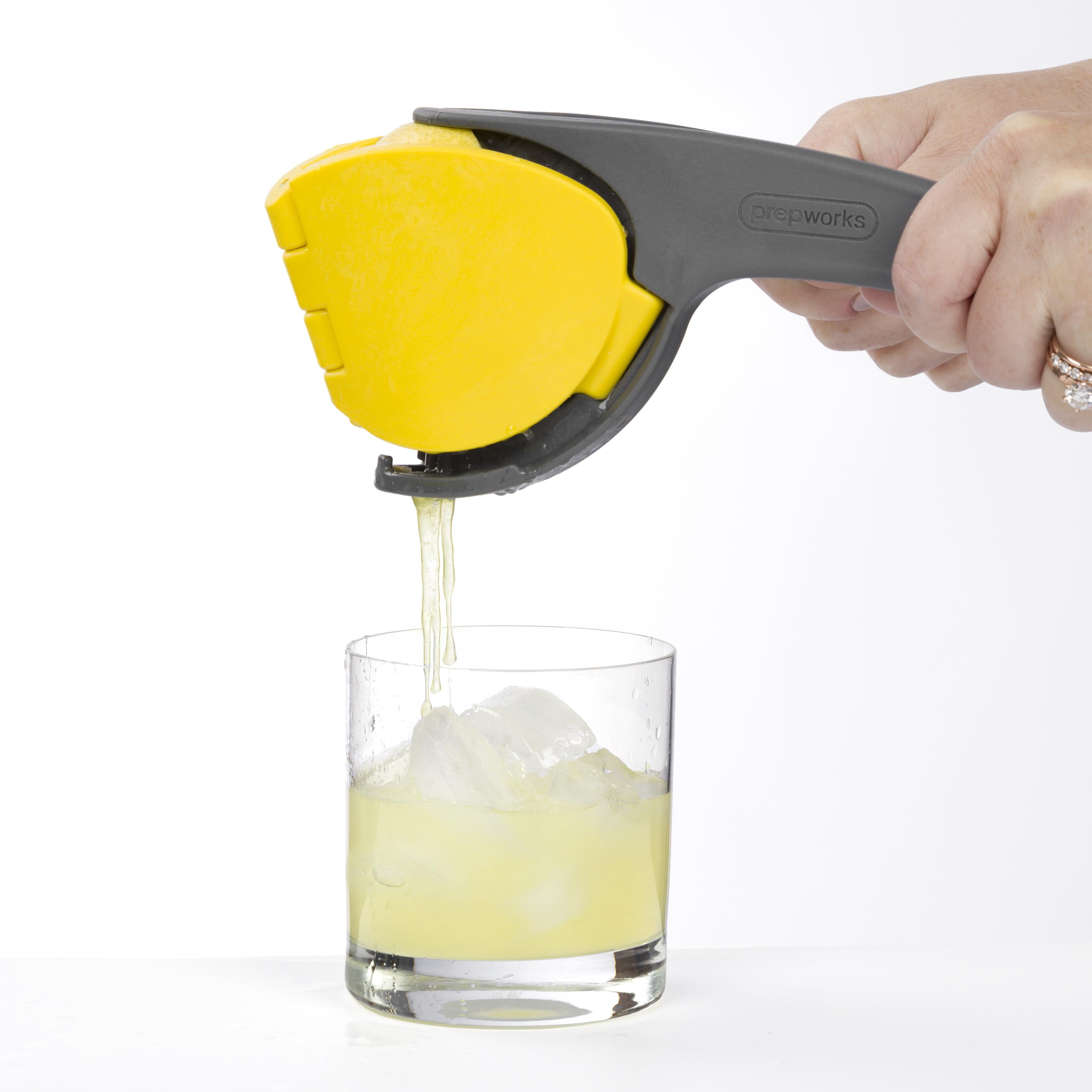 Compact Manual Folding Citrus Juicer for Lemons & Limes with Durable Plastic Design