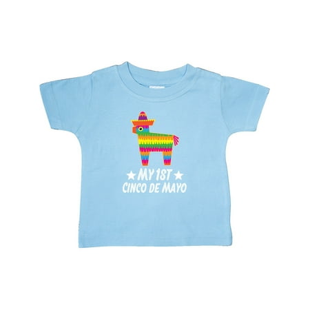 

Inktastic 1st Cinco De Mayo Pinata Gift Baby Boy or Baby Girl T-Shirt