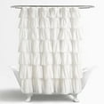 thumbnail image 3 of Lace Ruffle 72"x72" Shower Curtain, 3 of 11