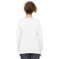 thumbnail image 2 of Healing Hands Knits Women's Becca Jacket 'sMedical Cardigan Buttoned Scrub Jacket - Large,White, 2 of 6