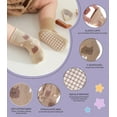thumbnail image 4 of Baby Socks Toddlers Socks Baby Toddler Girls Boys Non Slip Grips Socks with Grippers Cotton Gifts Socks, 4 of 6