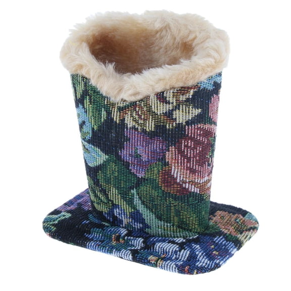 Soft Plush Lined Eyeglasses Holder Stand Case Glasses Case for Desk/Nightstands