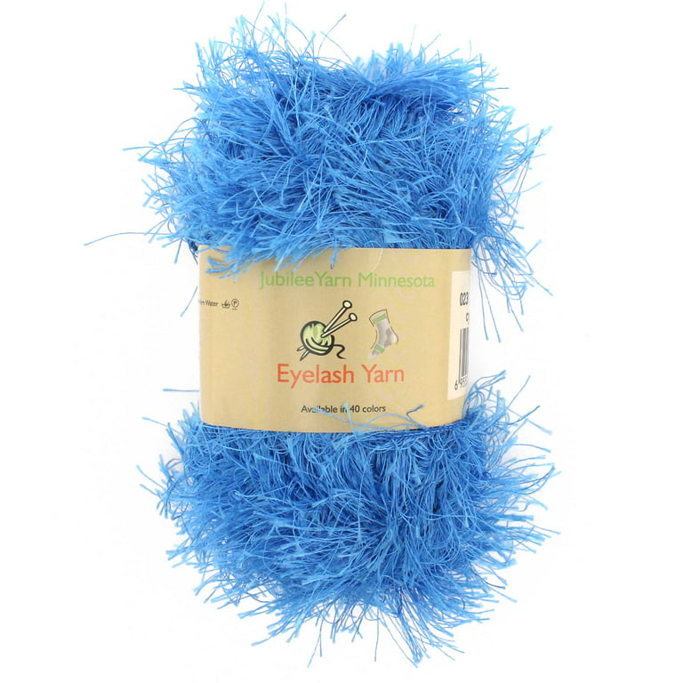 BambooMN JubileeYarn 50g Eyelash Ruffle Fur Yarn, 12 Skeins Surprise Package