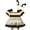 czb# Yellow79, variant on CUZIBR Girls Baby Toddler Romper Dress Short Puff Sleeve Smocked Ruffles Bows Prints Bodysuits With Headband 2 Piece Fashionable Elegant Cozy Summer Set,Red,3-6 Months