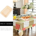 thumbnail image 4 of 1 cesta tejida para almacenar frutas, baguettes y pan., 4 of 5