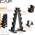 thumbnail image 4 of A-Frame Dumbbell Weight Rack | Color Series, 4 of 7