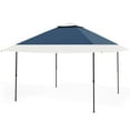 thumbnail image 2 of 12x12 FT Instant Pop-Up Canopy Tent - One-Step Setup, Waterproof, UV Protection, Mosquito Net Walls - Patio Gazebo, Outdoor Party Tent, Camping Shelter with Storage Bag & Ac – Navy Blue, 2 of 20