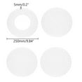 thumbnail image 6 of Dserhfy Wreath Frame Acrylic Round Wreath Boards with Holes Clear Flower Hoop Ring Wreath Form Boards for DIY Garland Craft, 6 of 8