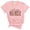 Pink, variant on Med-Surg Nurse Leopard Print Shirt Unisex Large White