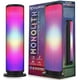 thumbnail image 1 of Aduro Altavoz inalámbrico LED con luces pulsantes, altavoz inalámbrico portátil que cambia de color para fiestas al aire libre, torre universal, negro, 1 of 5