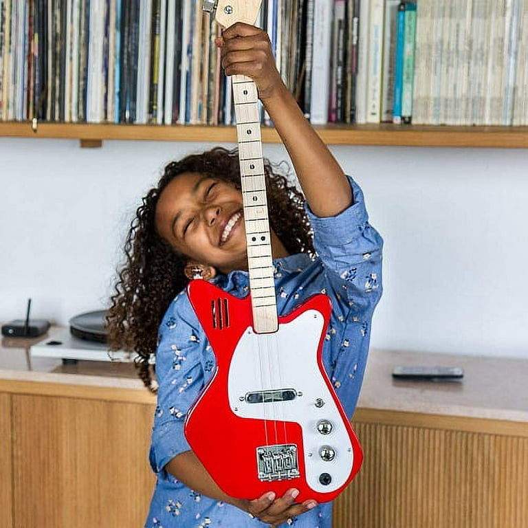 Loog Guitar LGPRCEK Pro Electric Guitar for Kids Black Walmart