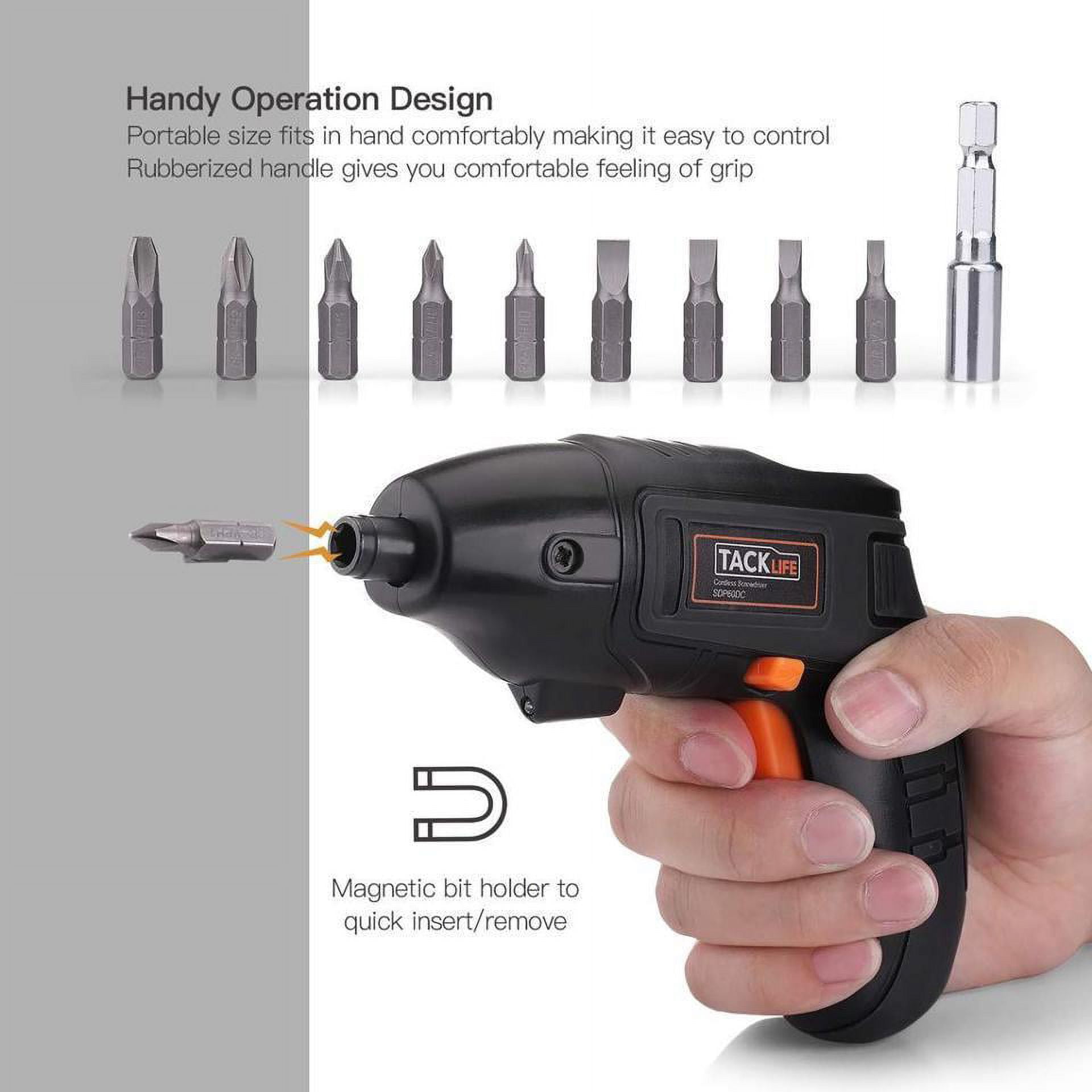 Black & Decker Screwdriver Bit Handy Driver Set Magnetic Bit