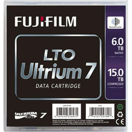 Fuji Ultrium LTO 7 - Native 6TB Compressed 15TB Barium Ferrite