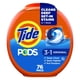 thumbnail image 1 of Detergente para ropa Tide PODS, paquete de jabón líquido, 76 unidades, 1 of 8