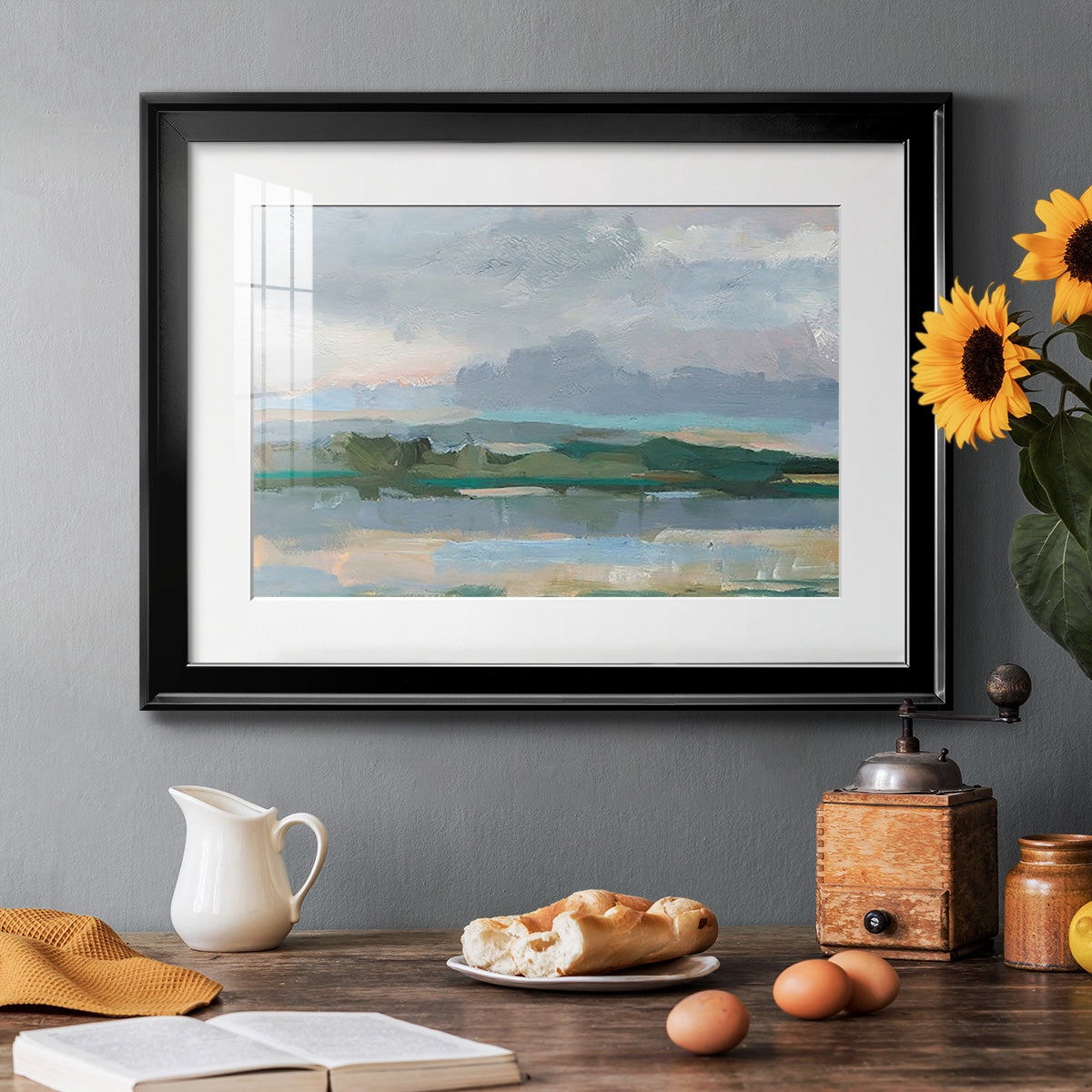 Twilight Vista Study II Premium Framed Print - Ready to Hang