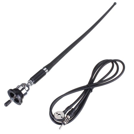 - EEEKit Universal 16Inch Car Stereo Auto Roof Fender Radio Signal Antenna Fm Am Wing Mount Aerial, Extendable 130cm Repla