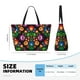 thumbnail image 4 of Disketp Traditional Floral Polish Bolsa de Playa de Gran Capacidad, Bolso Impermeable y a Prueba de Arena para Mujer, Ideal para Playa, Piscina y Natación, 4 of 7