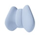 thumbnail image 5 of Almohada de apoyo lumbar de espuma viscoelástica cómoda para viajes, dormir y descansar en la cama. Azul, 5 of 9