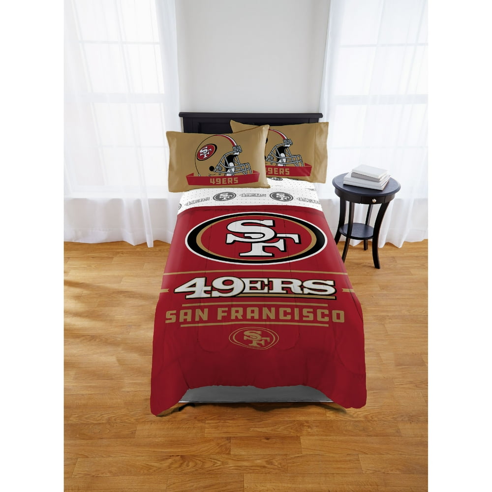 NFL San Francisco 49ers Monument Twin/Full Comforter