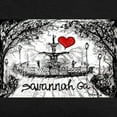 thumbnail image 3 of CafePress - I Love Savannah Ga T Shirt - Womens Tri-blend T-Shirt, 3 of 4