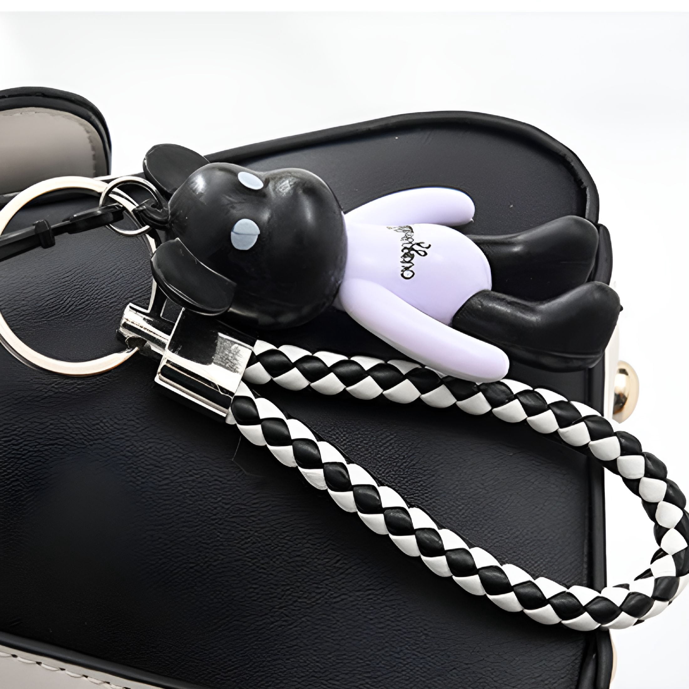 GASTROPOD Genuine Leather Handbags Tote Shoulder Bag for Women Satchel Designer Purse Top Handles Crossbody Bag, Tote Bag Purse, White with Black