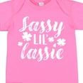 thumbnail image 4 of Inktastic Saint Patrick's Day Sassy Lil' Lassie with Shamrocks Boys or Girls Baby Bodysuit, 4 of 5