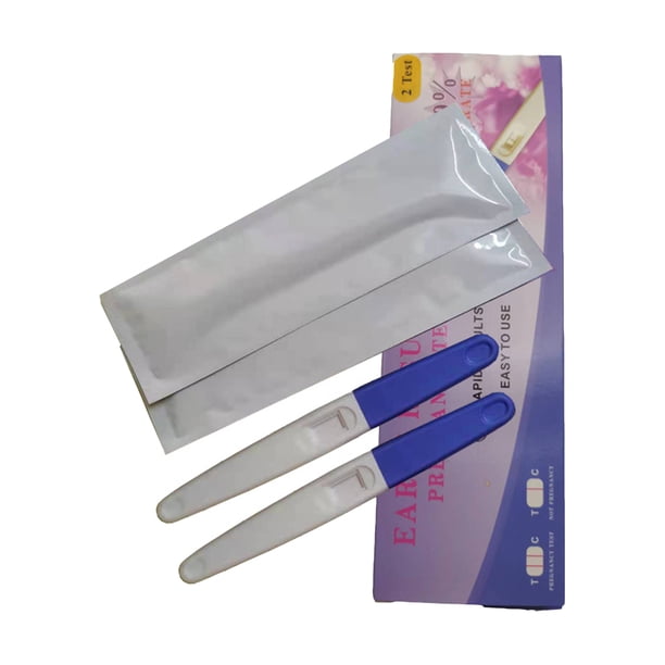 Tricky Boyfriend Barras paralelas Dos Barras Embarazo Falso Truco Juguete Prueba de Embarazo Palo Papel Cubierta Azul Palo Misterioso Paquete de 2 + Taza de Orina Regalo ANGGREK Otros