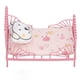 thumbnail image 1 of Cama De Casa Muñeca, Cama De Metal De Muñeca Cama En Miniatura Muebles De Muebles De Muñecas Dormitorio De Cama Dollhouse, 1 of 7