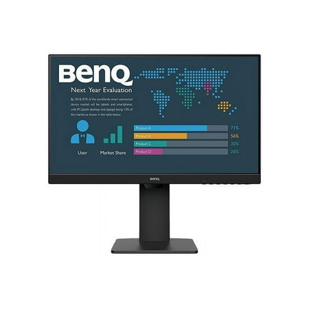UPC: 0840046045753 | BenQ 24  IPS FHD Monitor 5 ms 1920 x 1080 HDMI  DisplayPort  USB-C  Audio Flat Panel BL2485TC