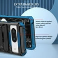thumbnail image 6 of for Google Pixel 6 Pro Case - Heavy Duty Phone Holster with Belt Clip | with Kickstand | Shockproof, Dual Layer Protective | Drop Protection Hybrid Case for Google Pixel 6 Pro | Blue, 6 of 15