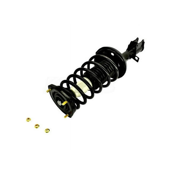 Rear Left Strut and Coil Spring Assembly - Compatible with 1993 - 2002 Toyota Corolla Sedan 1994 1995 1996 1997 1998 1999 2000 2001