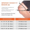 thumbnail image 3 of Knee Brace Support, Open Patella Knee Braces for Women & Men, Knee Support for Walking, Running, Workout, Hiking, Knee Stabilizer for Knee Pain, Meniscus Tears, Arthritis, MCL, ACL - 1 Pack, 3 of 4