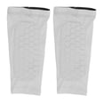 thumbnail image 2 of 2PCS Compression Leg Sleeves with  Pad for Soccer Basketball Baseball, Non Slip Breathable Nylon, 2 of 8
