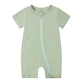 thumbnail image 4 of Coerni Baby Summer Fiber Short Sleeved Clothing Female Summer Suit Male Thin Crawling Suit Baby Baby Crawl Suit Baby Boy, 4 of 4