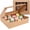 Brown-3, variant on 6PCS White Cupcake Containers, 12 Count with Window Boxes Holding 72 Pastry Box for Birthday Holiday Party Bakery Supplies