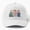 White, variant on Farmer Kim Doki Baseball Cap, Rural Character Graphic Design, Classic Hat