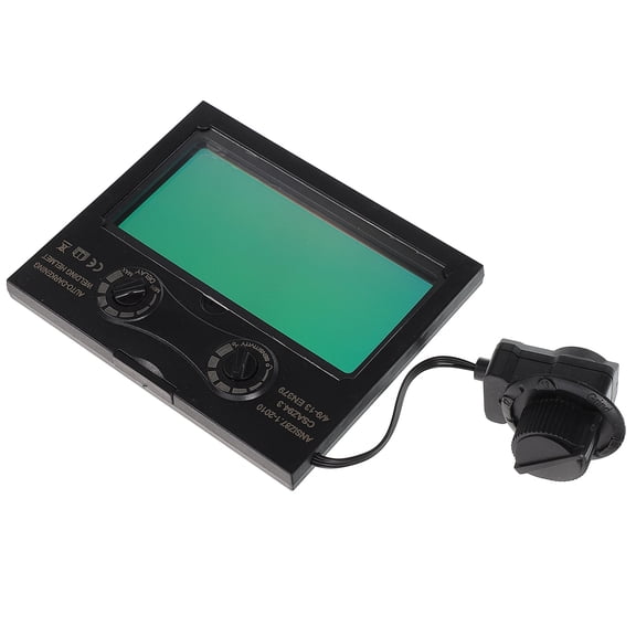 Luxshiny Black Solar Powered Auto Darkening LCD Welding Lens for Home Use Compatible with MIG TIG Arc Welding