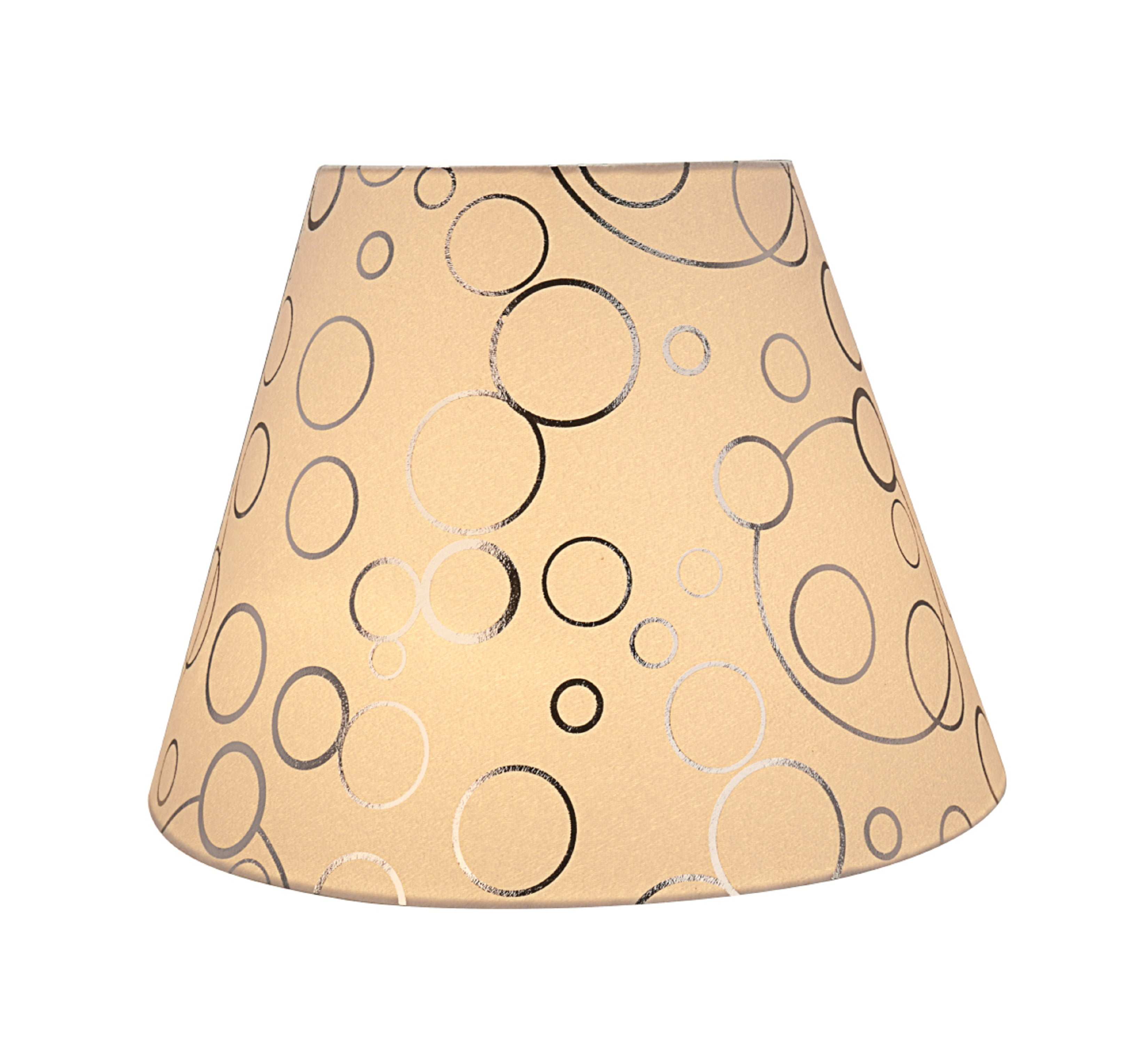 Aspen Creative 32687 Transitional Hardback Empire Shaped Spider Construction Lamp Shade in White, 13" wide (7" x 13" x 9 1/2")