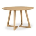 thumbnail image 2 of Moe's Home Collection Godenza Wood Dining Table Natural Color, 2 of 7